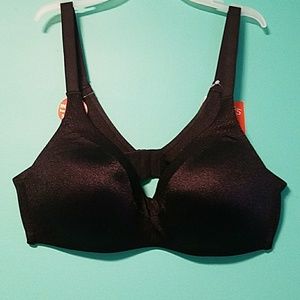 Warners Back to Smooth bra black 36C
